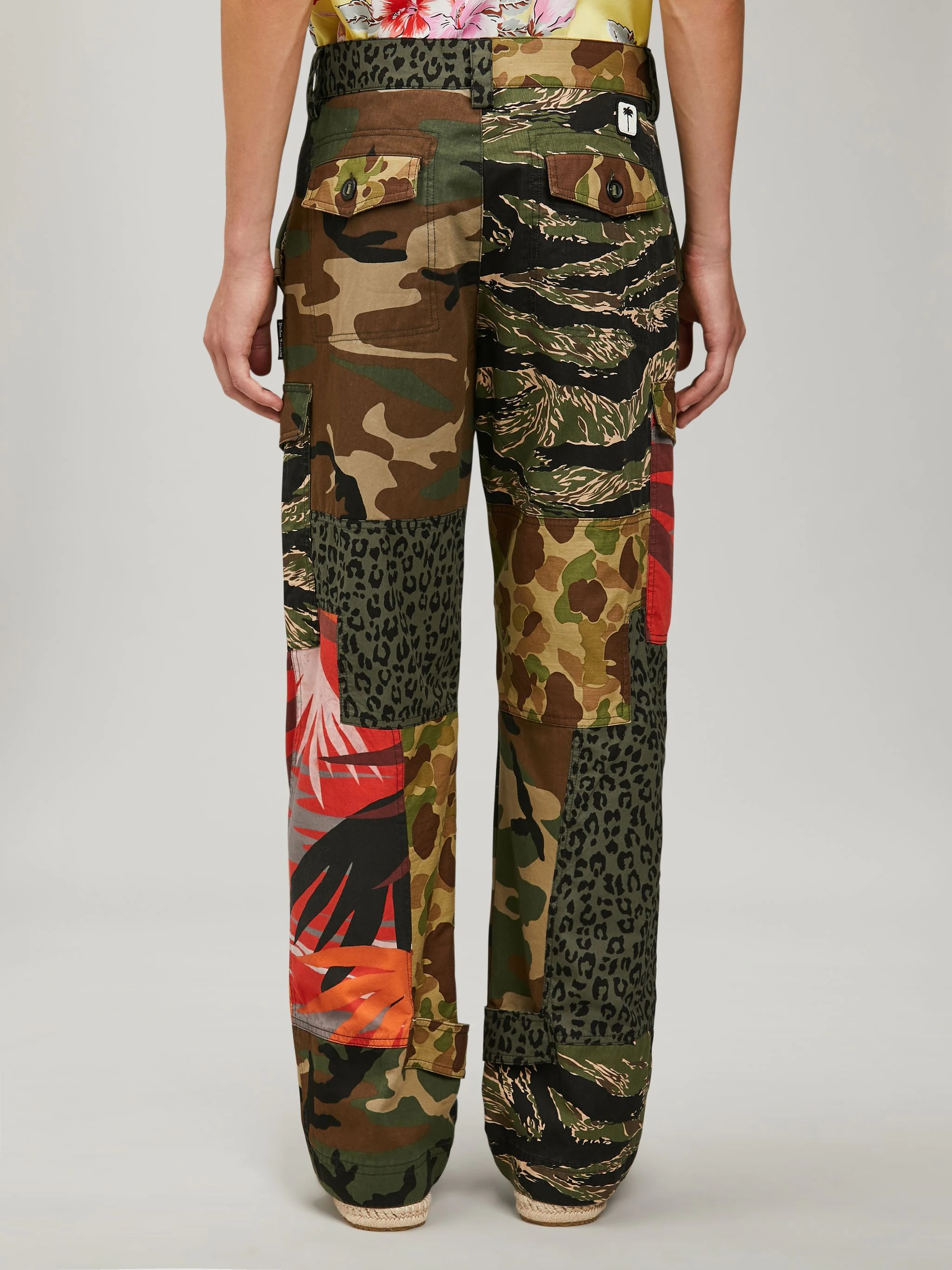 MIXED PXP FABRIC CARGO PANTS - 5