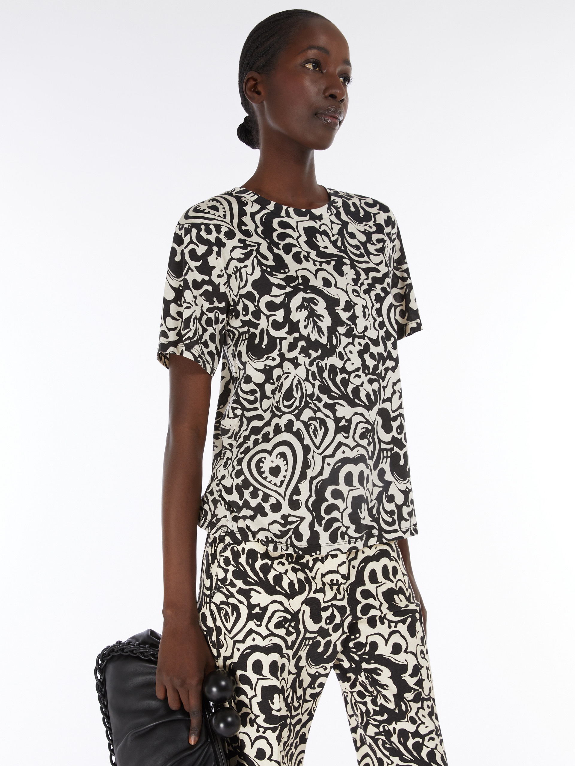 CADINE Printed jersey T-shirt - 5