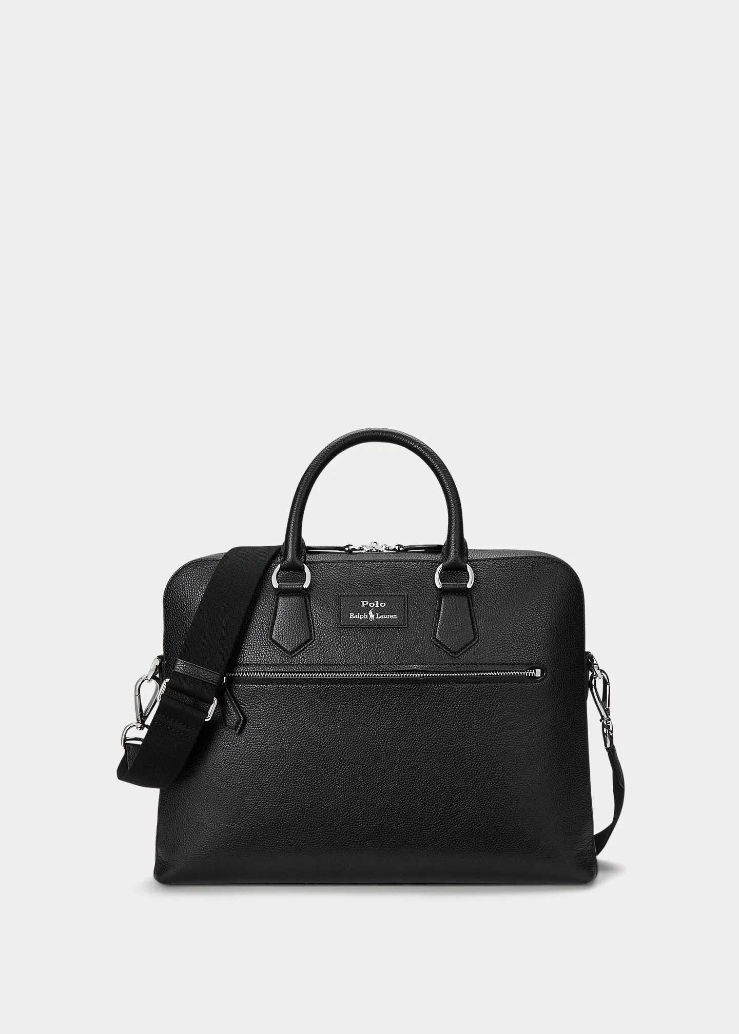 Pebbled Leather Commuter Bag - 1