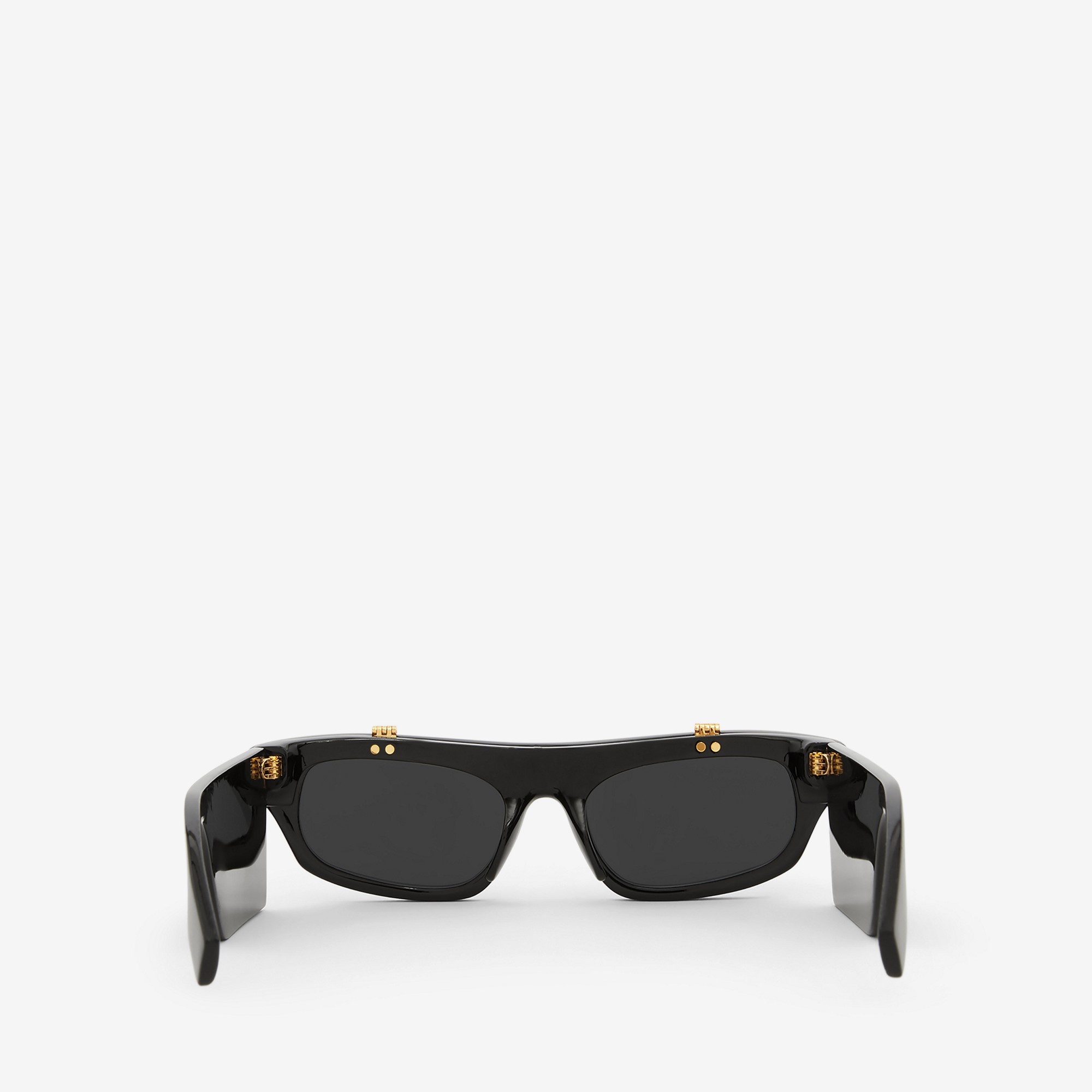 Flip-up Cat-eye Frame Palmer Sunglasses - 3