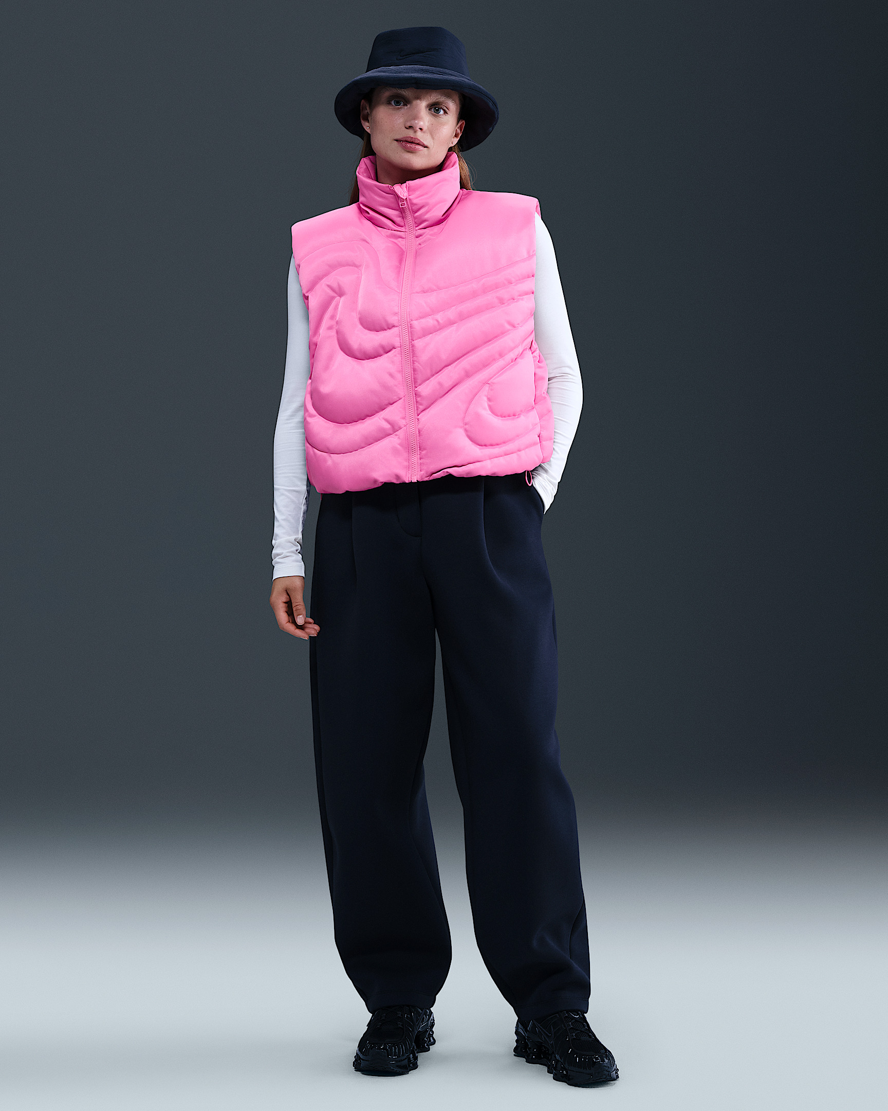 Nike Sportswear Swoosh Series Women's Oversized Down Vest - 4