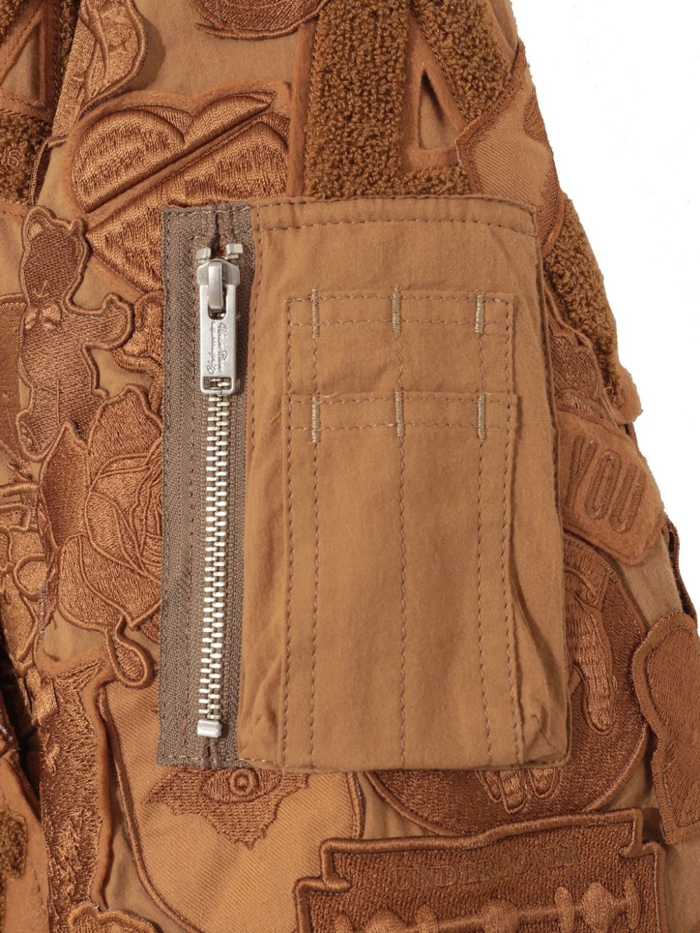 embroidered bomber jacket - 5