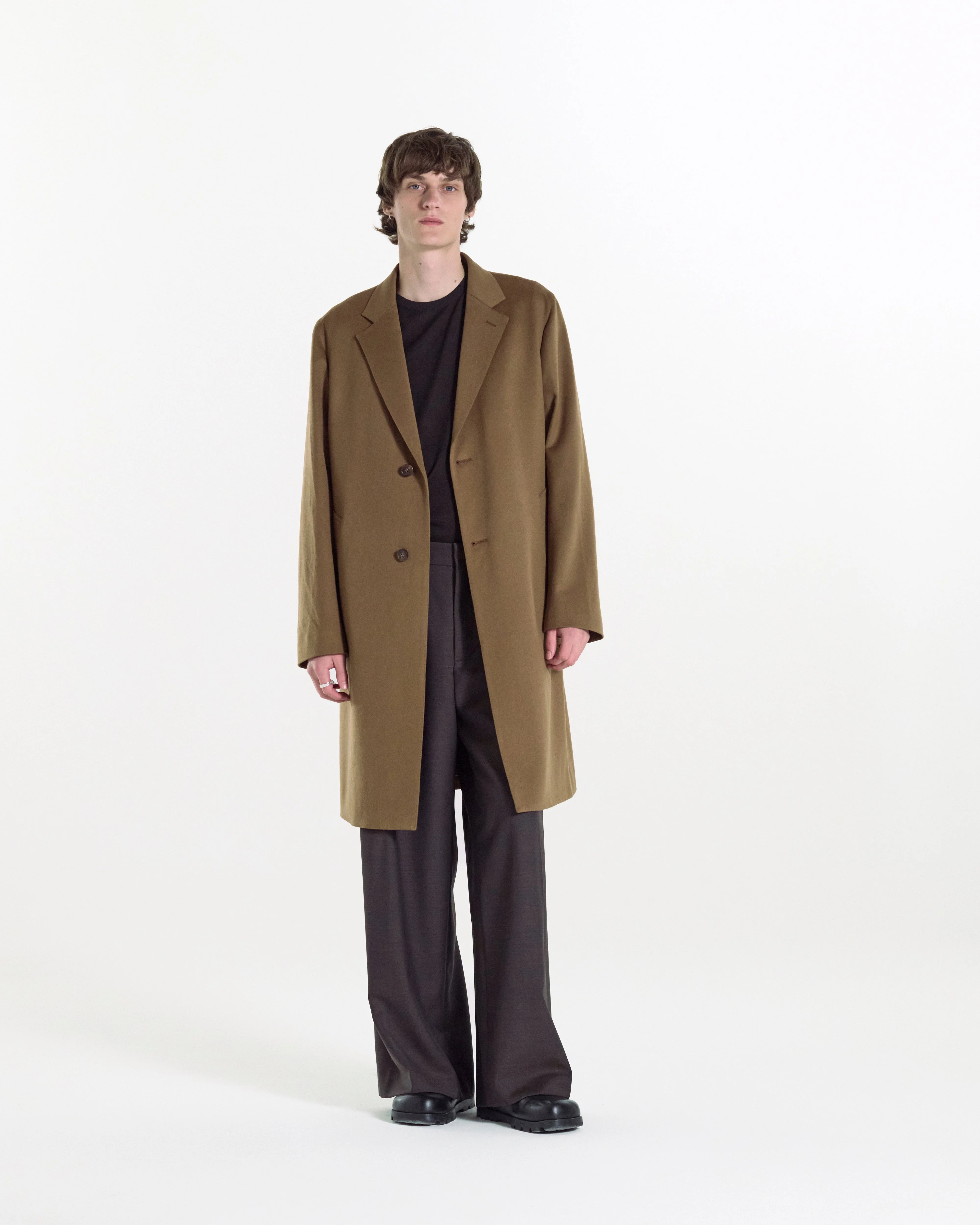 Stanley Loro Piana Rain System Wool Coat - 1