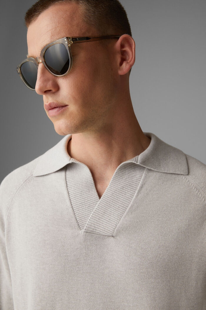 Grover Knitted pullover in Light gray - 4