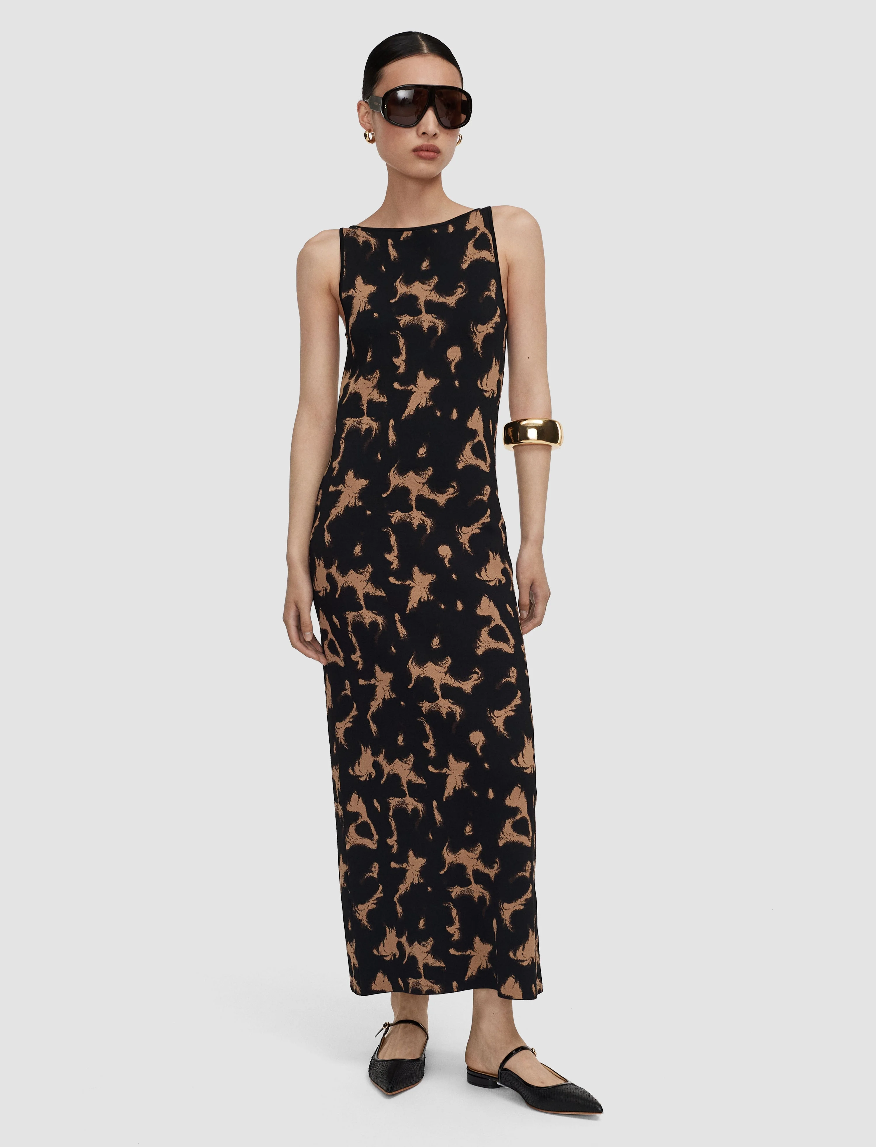 Lecate Tortoiseshell Knit Dress - 1