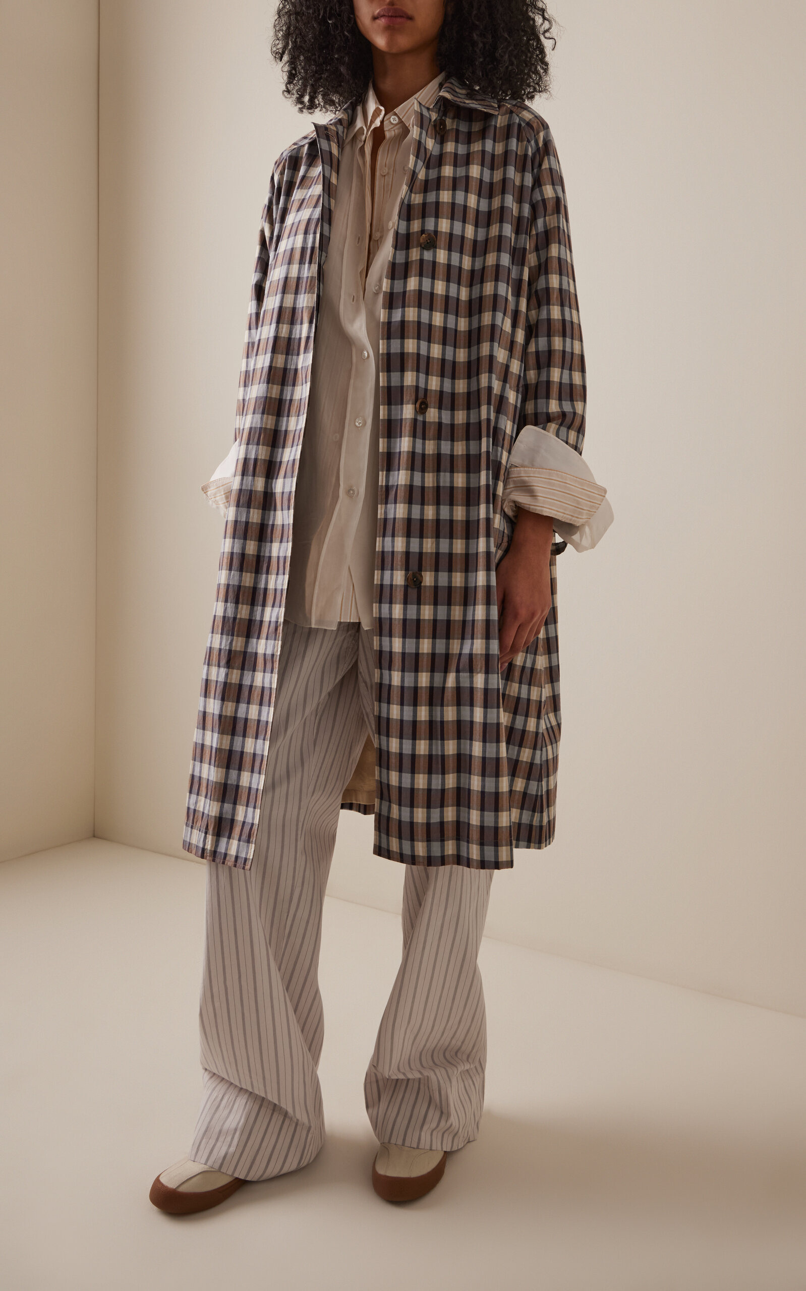 Caster Striped Cotton Shirt stripe - 3