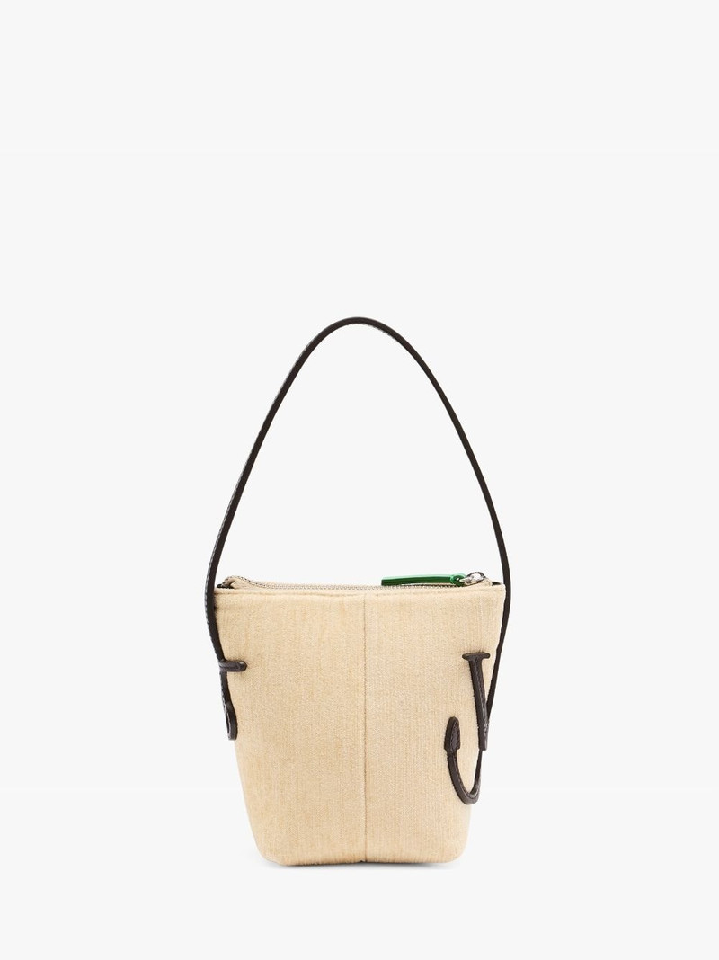 MINI ANCHOR HOBO - CHENILLE TOP HANDLE BAG 3