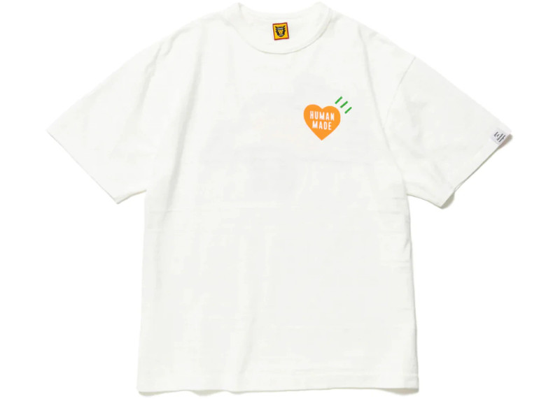 Human Made Rabbit Graphic #2 T-Shirt White - 1
