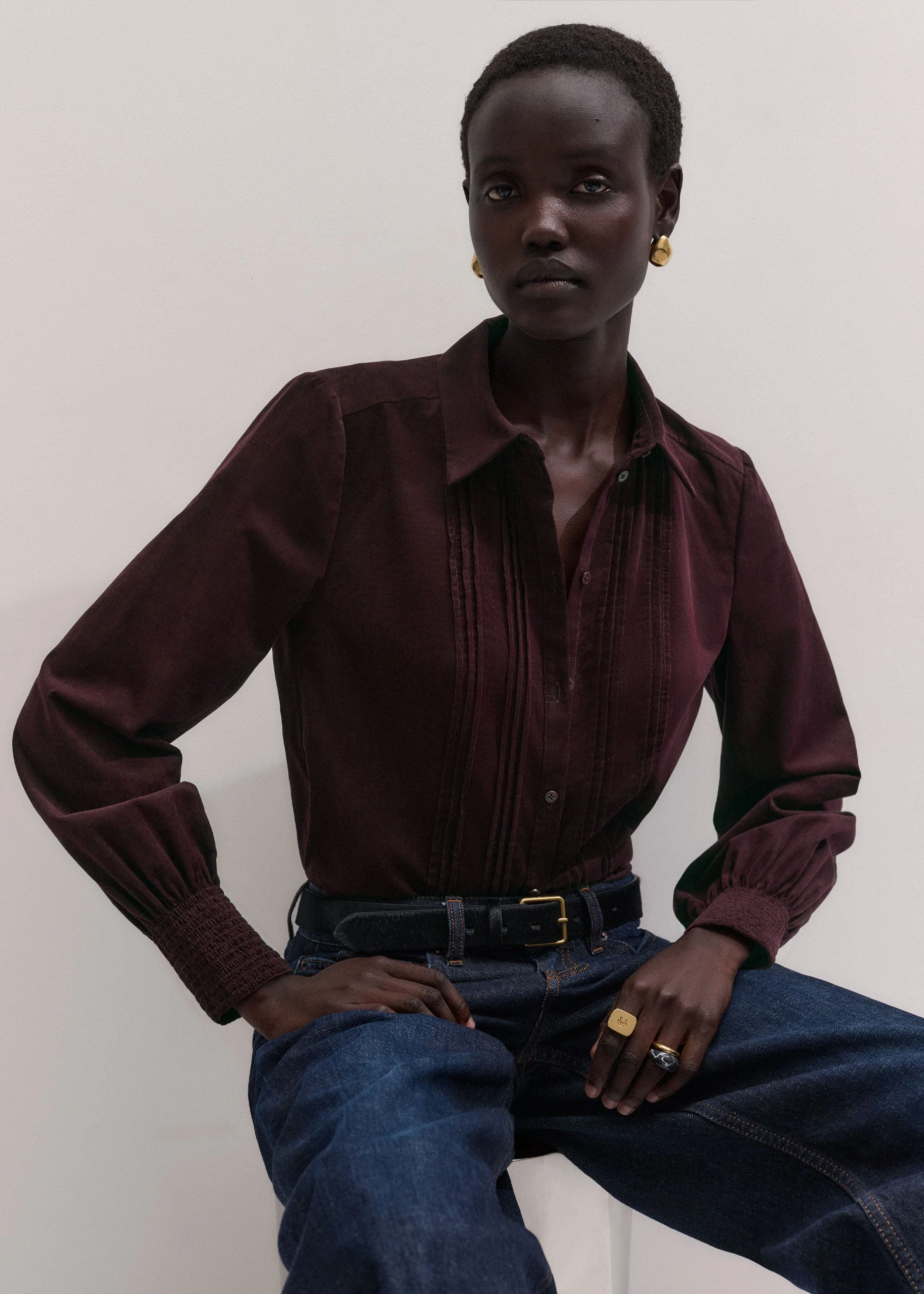 Slim Winter Blouse - 1
