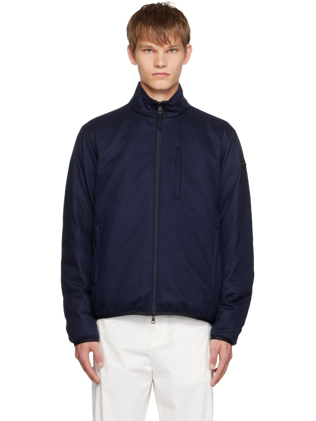 Navy Roselend Down Jacket - 1