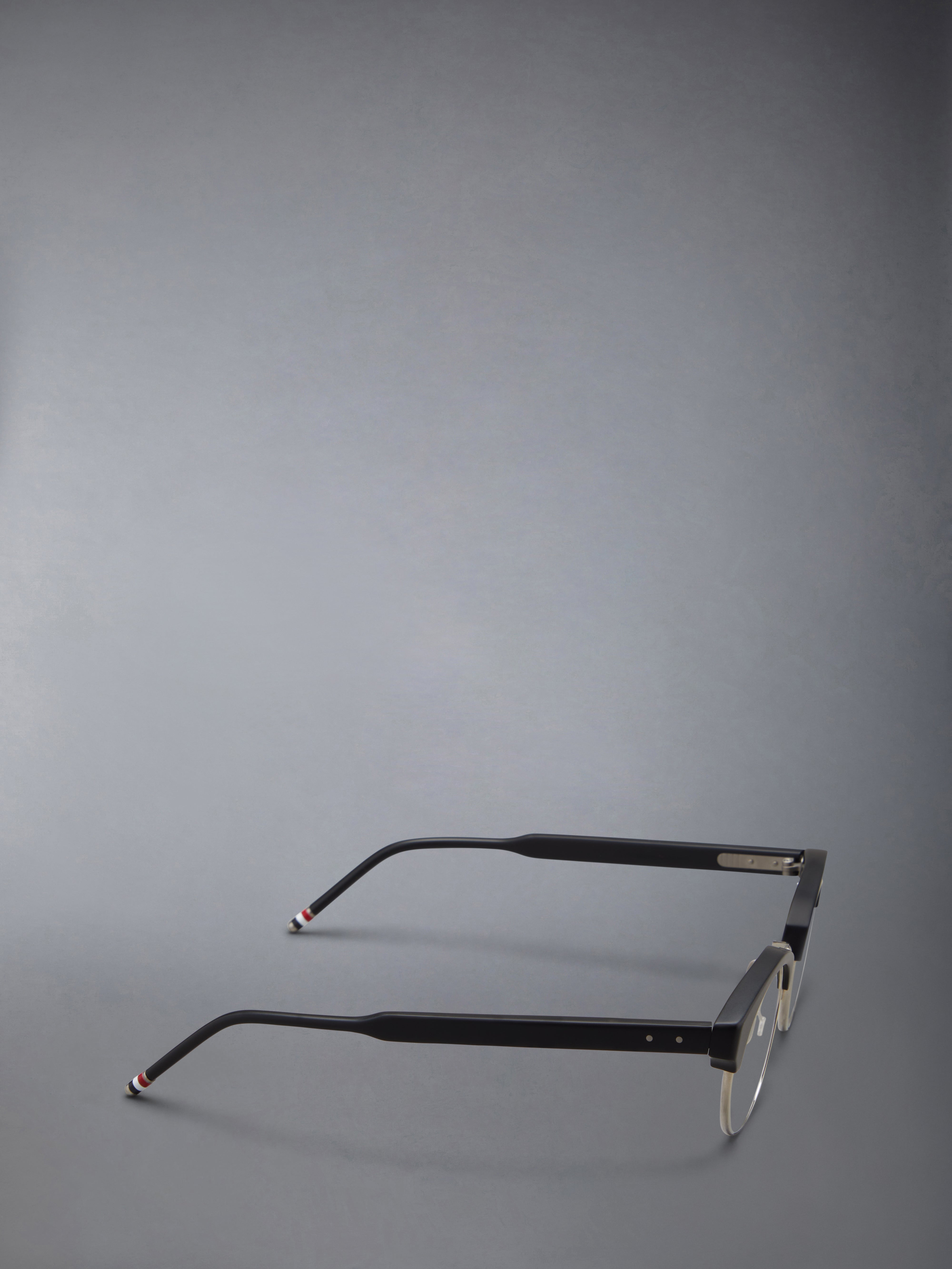 Acetate And Titanium Oval Eyeglasses - 6