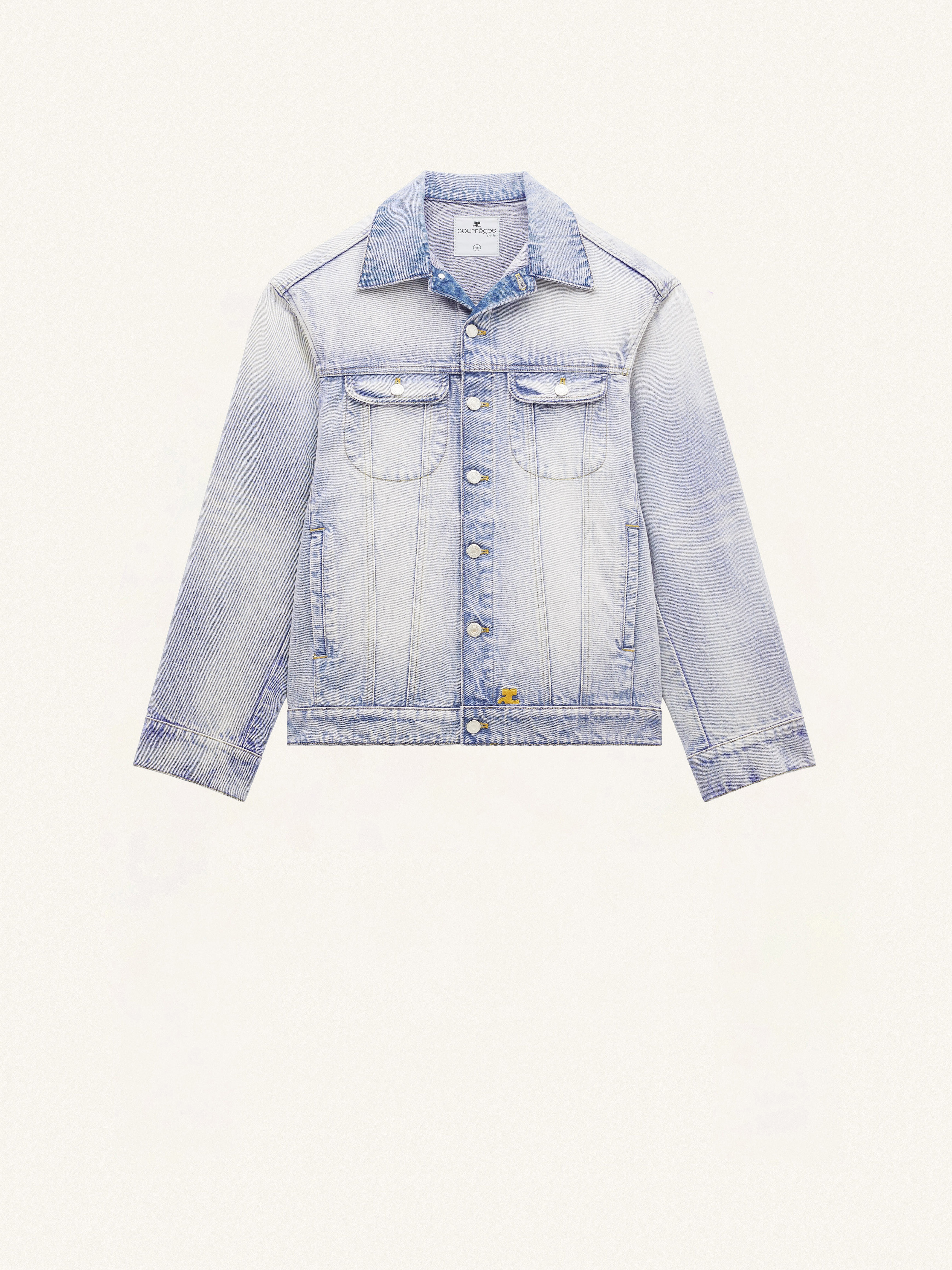 COCOON DENIM TRUCKER JACKET - 1