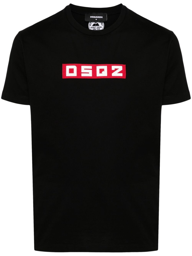 logo-appliqquÃ© cotton T-shirt 1