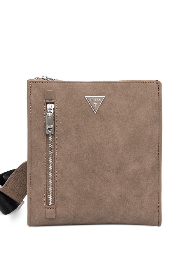 Torino logo-plaque messenger bag 1
