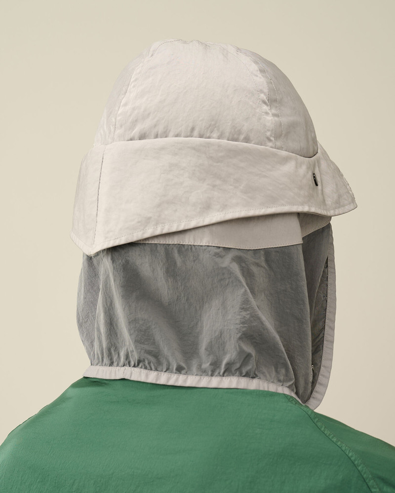 Nylon B Neck Flap Bucket Hat 3