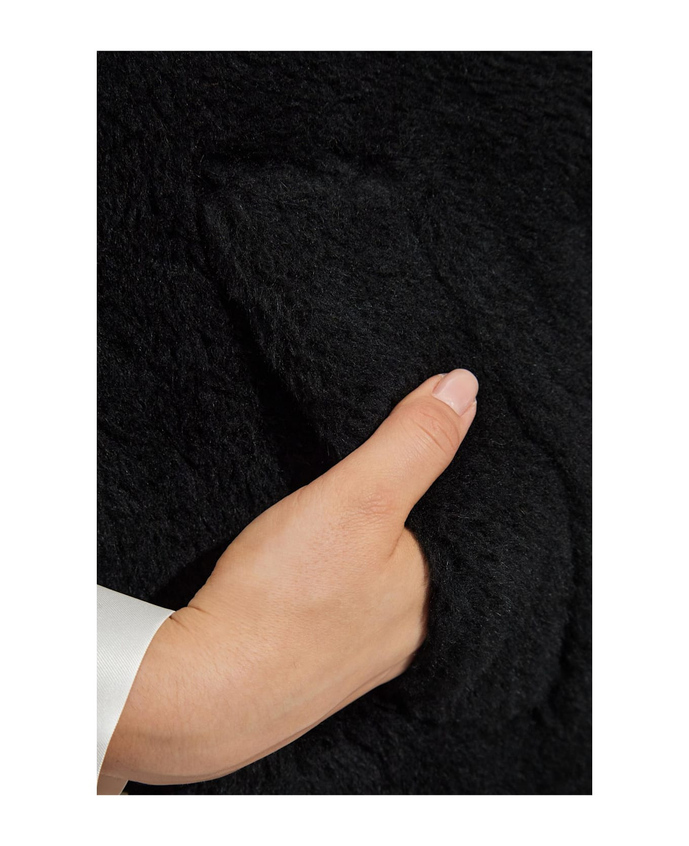 Max Mara Faux Fur Coat 'tebe' - 5