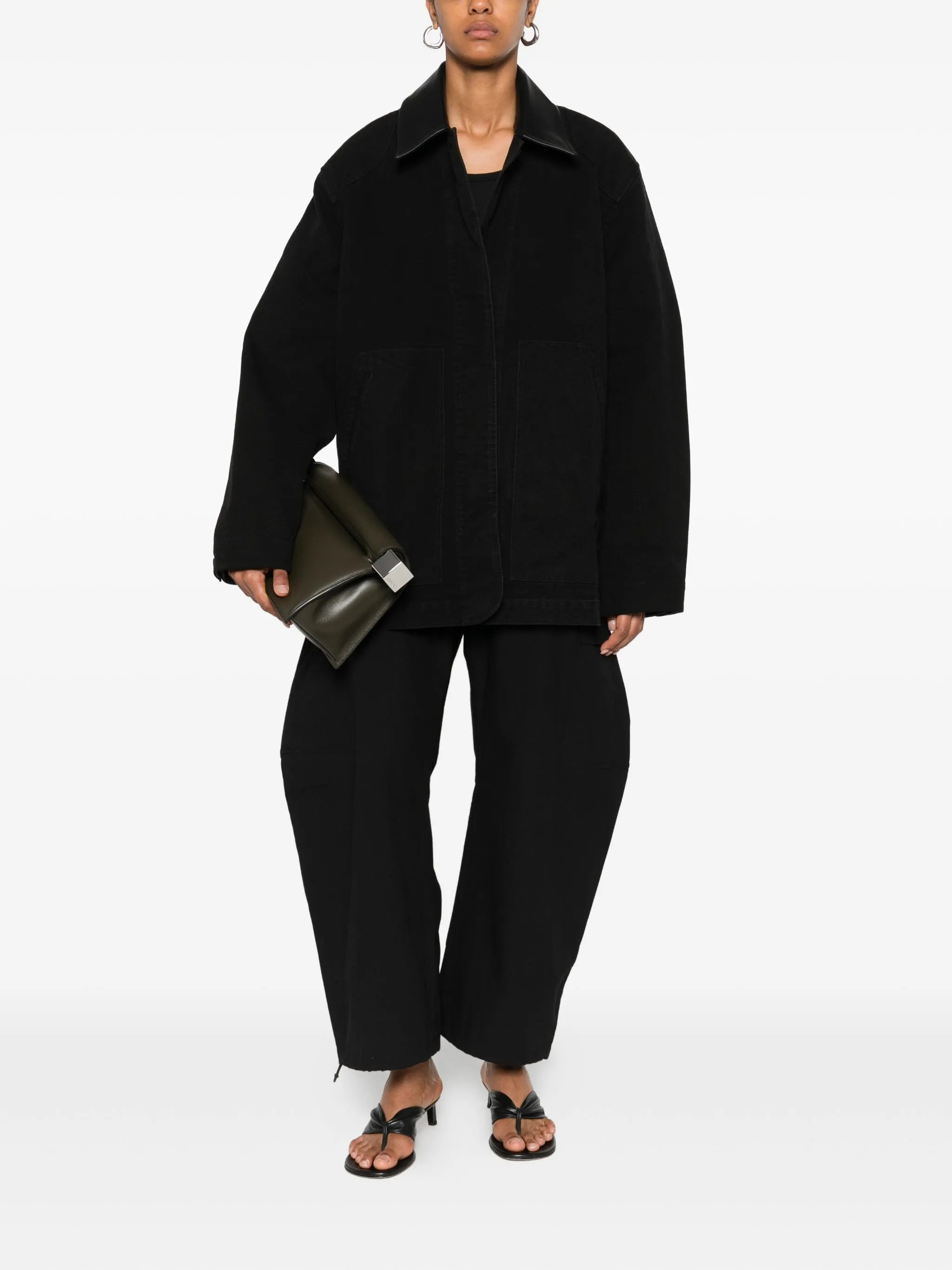 Studio Nicholson Clovis Cargo-pocket Trousers - 4