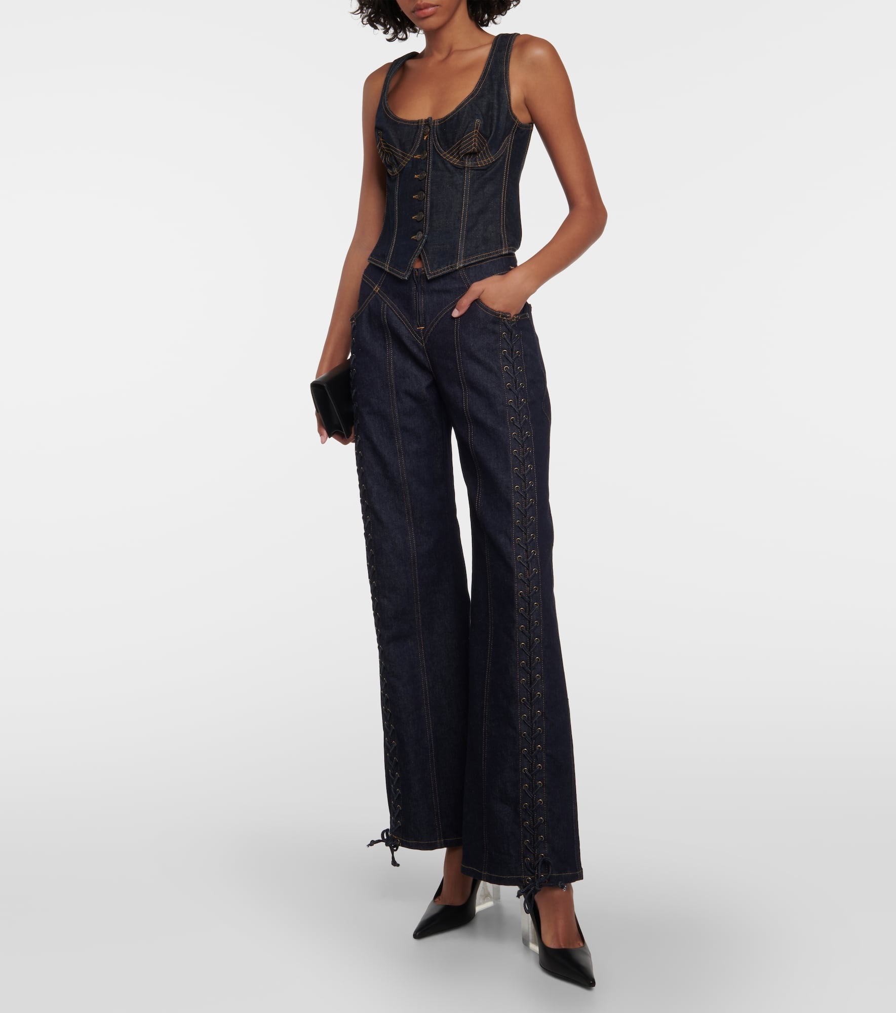 Denim bustier - 2