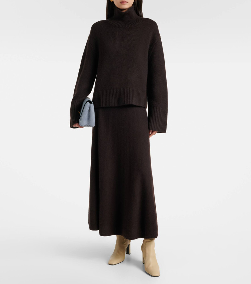 LISA YANG Fleur cashmere turtleneck sweater outlook