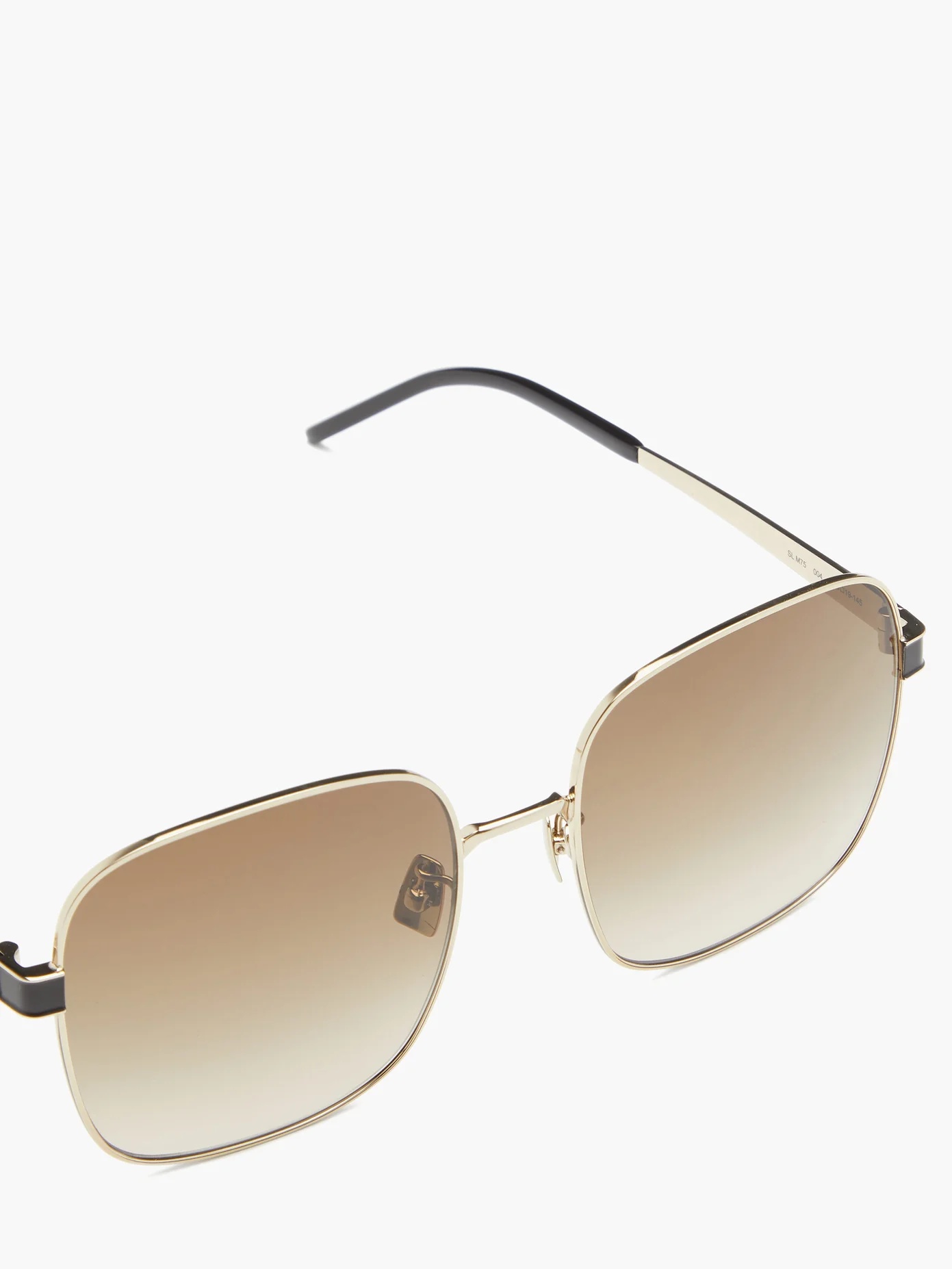 Square metal sunglasses - 2