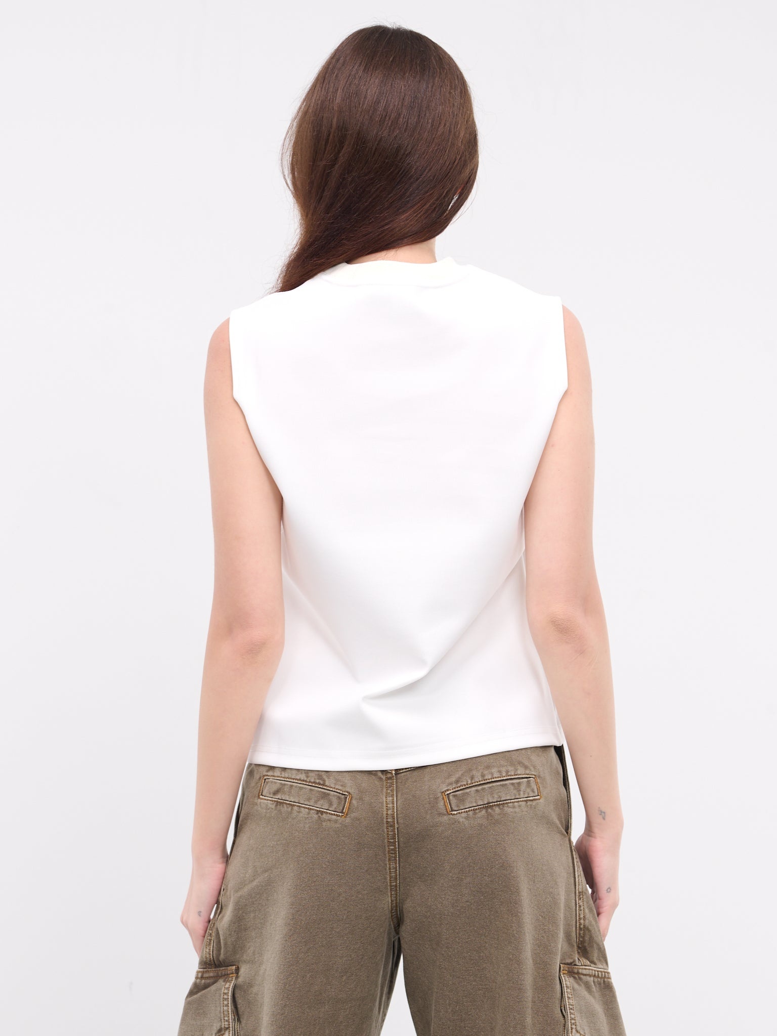 Anchor Embroidery Tank Top - 3