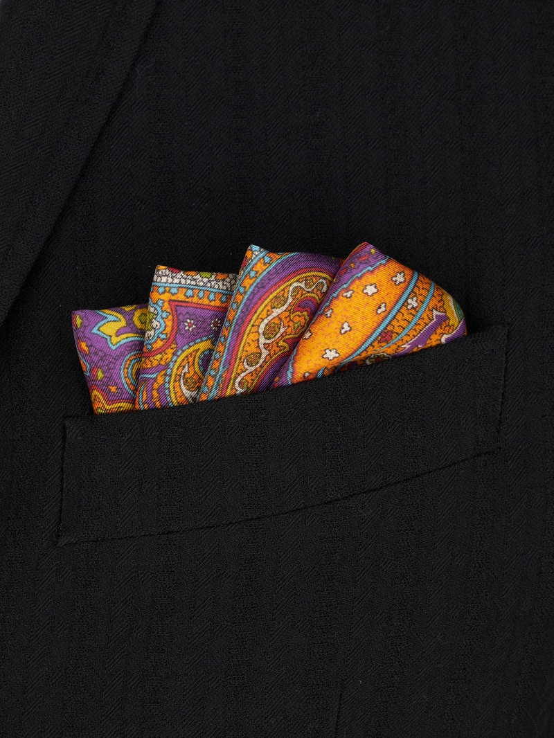 Etro POCKET SQUARE WITH PRINT outlook