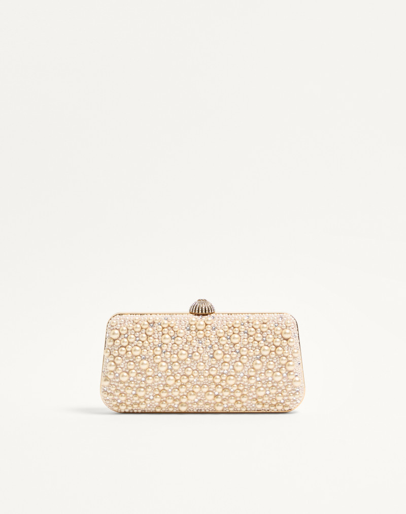 VALENTINO GARAVANI CARRY SECRETS MINAUDIERE WITH PEARLS AND RHINESTONES 5