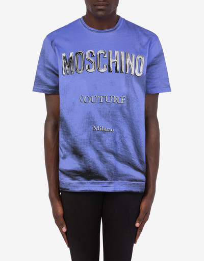 Moschino SHADOWS PRINT JERSEY T-SHIRT outlook