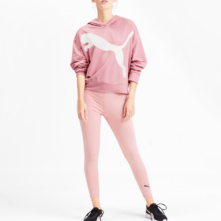 (WMNS) PUMA Athletic Hoodie 'Pink' 581034-14 - 3