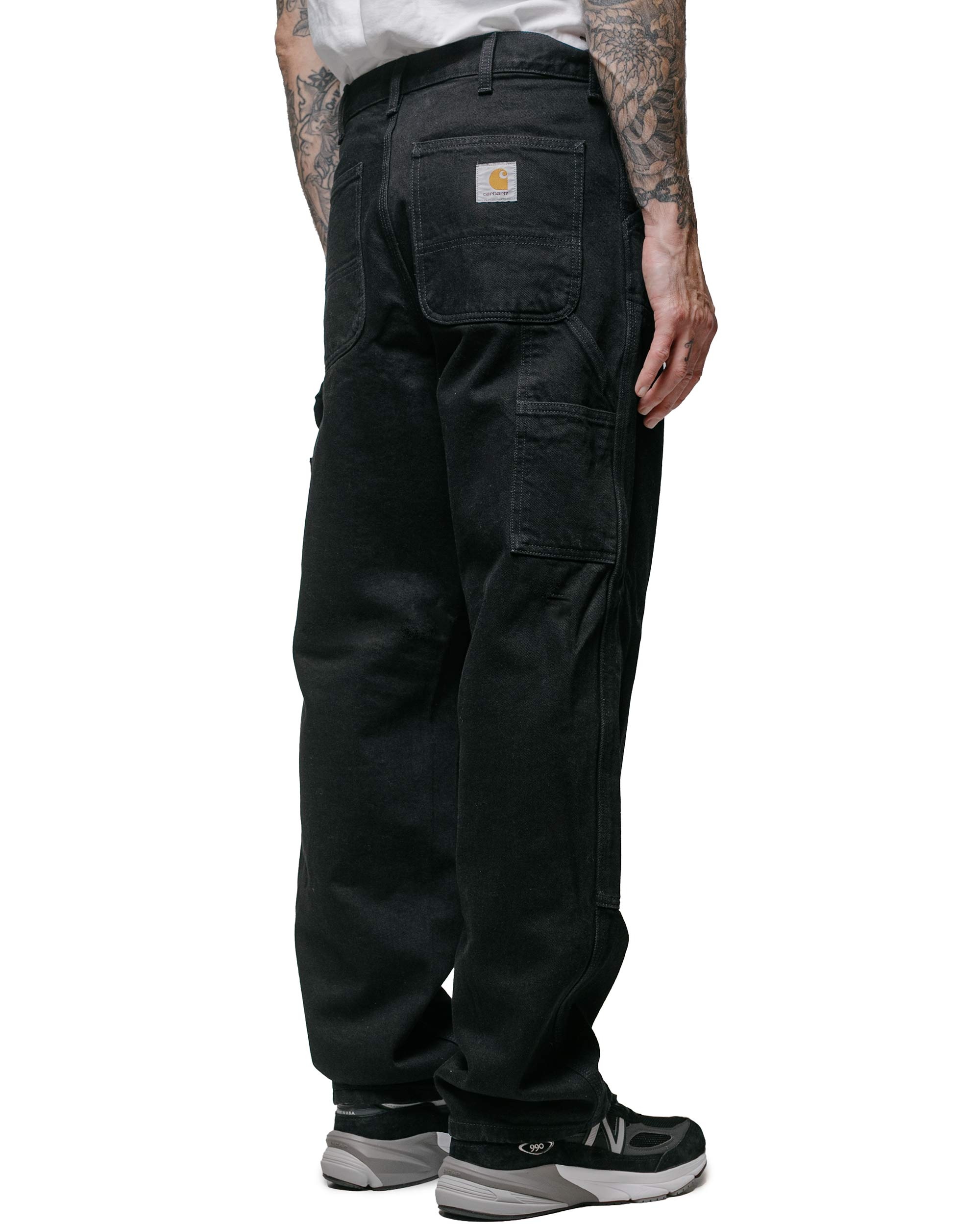 Carhartt W.I.P. Double Knee Pant Denim Black Rinsed - 3