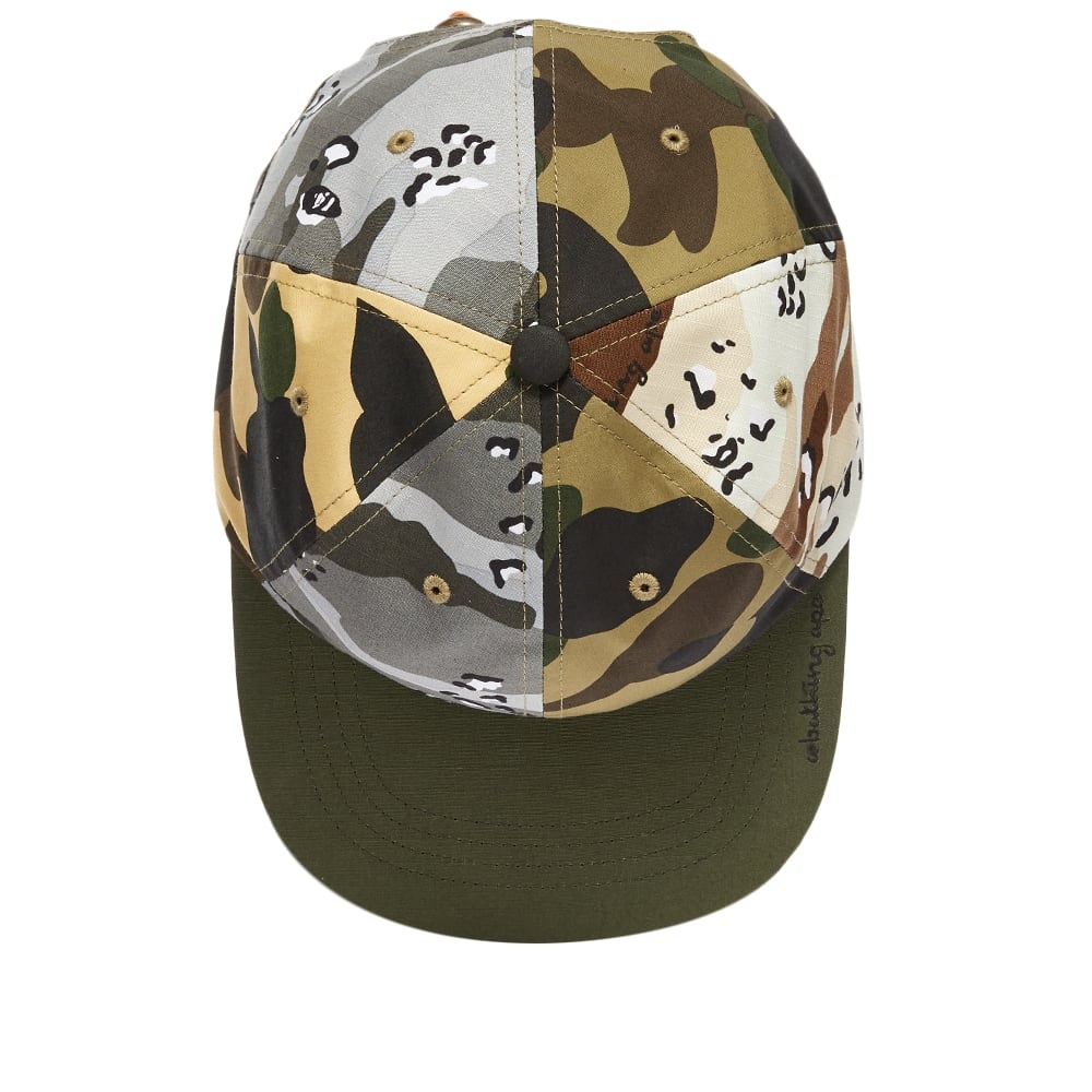 A Bathing Ape Mad Shark Crazy Camo Panel Cap - 2