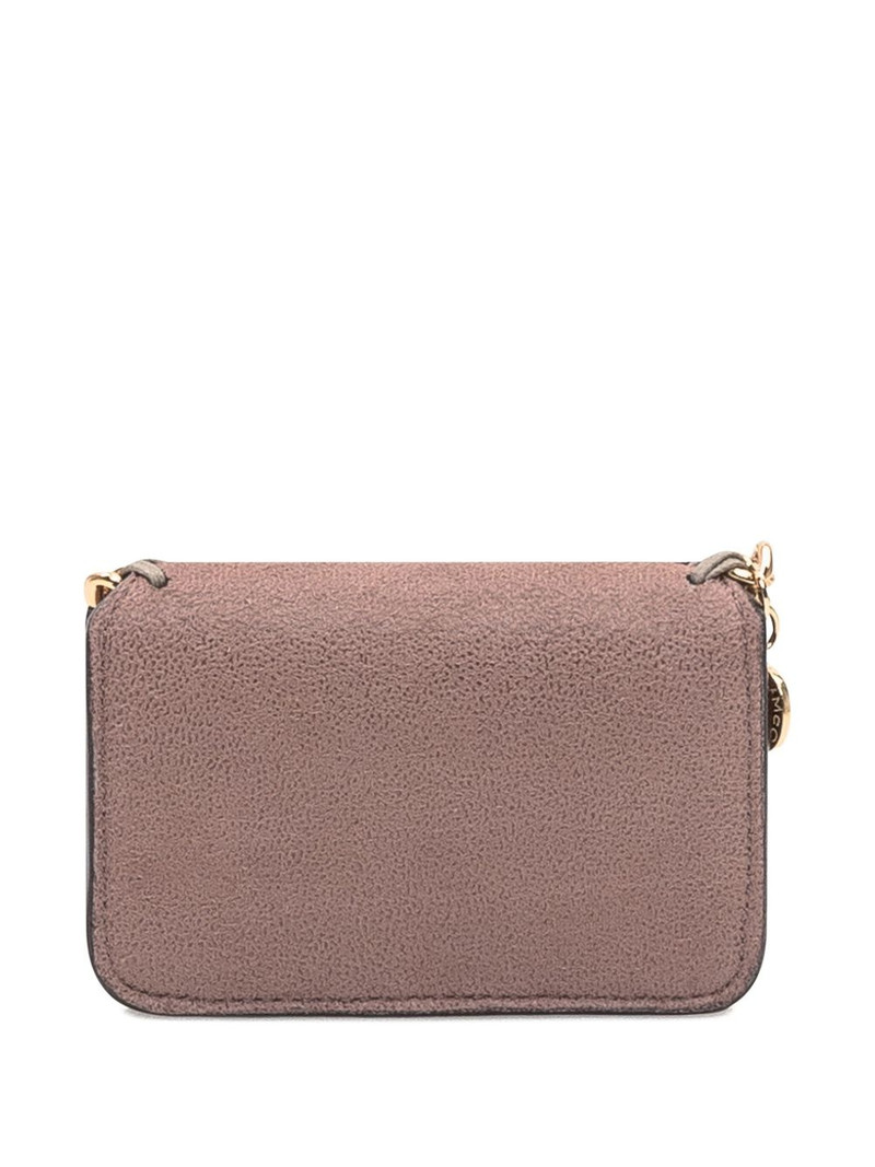 Stella McCartney chain-trimmed wallet outlook