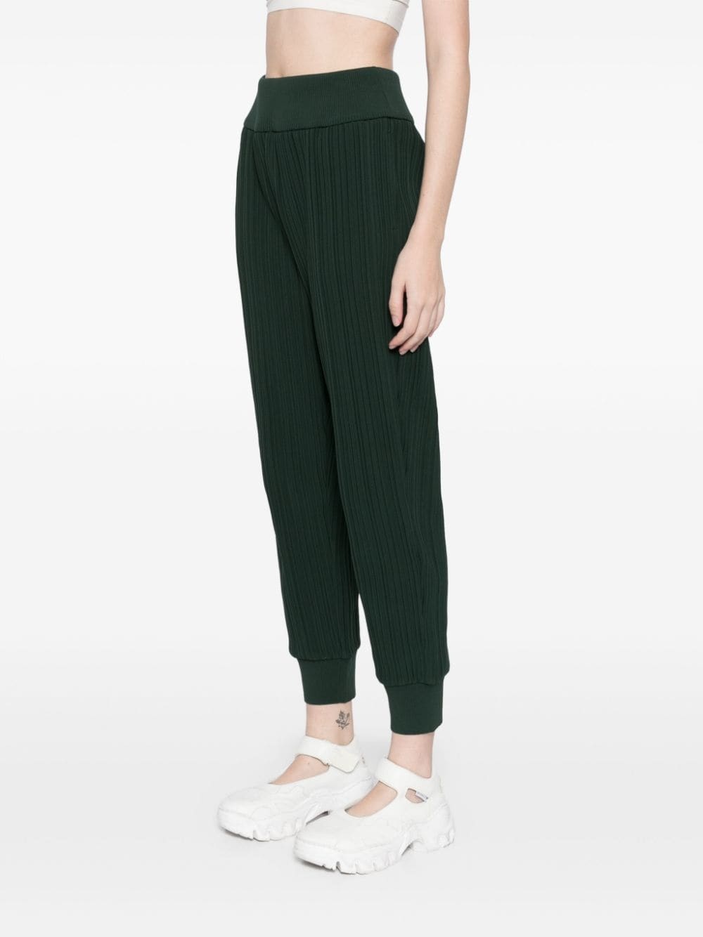 crepe knitted pants - 3