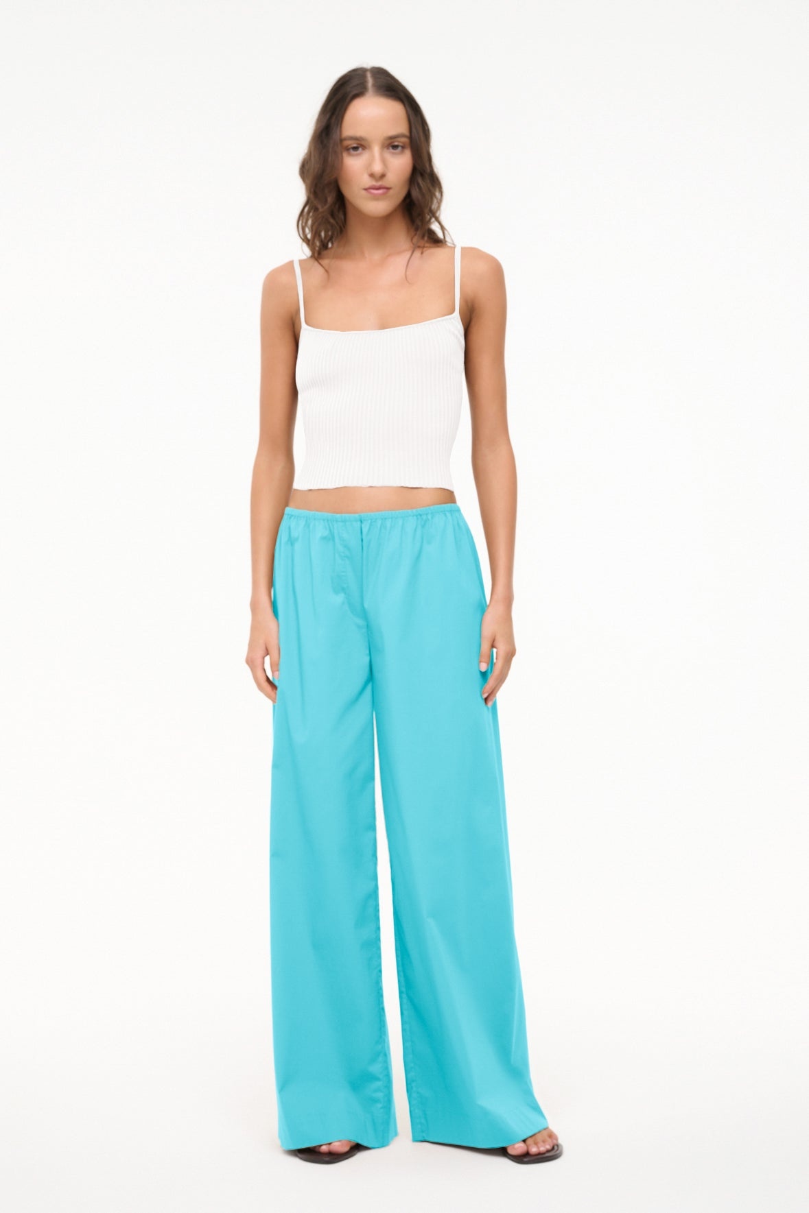 STAUD BONFIRE PANT TEAL - 4