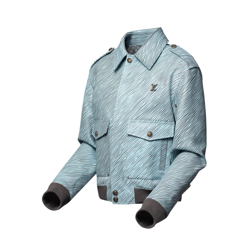Louis Vuitton LV x Park Seo-Bo Epi Leather Flight Jacket outlook