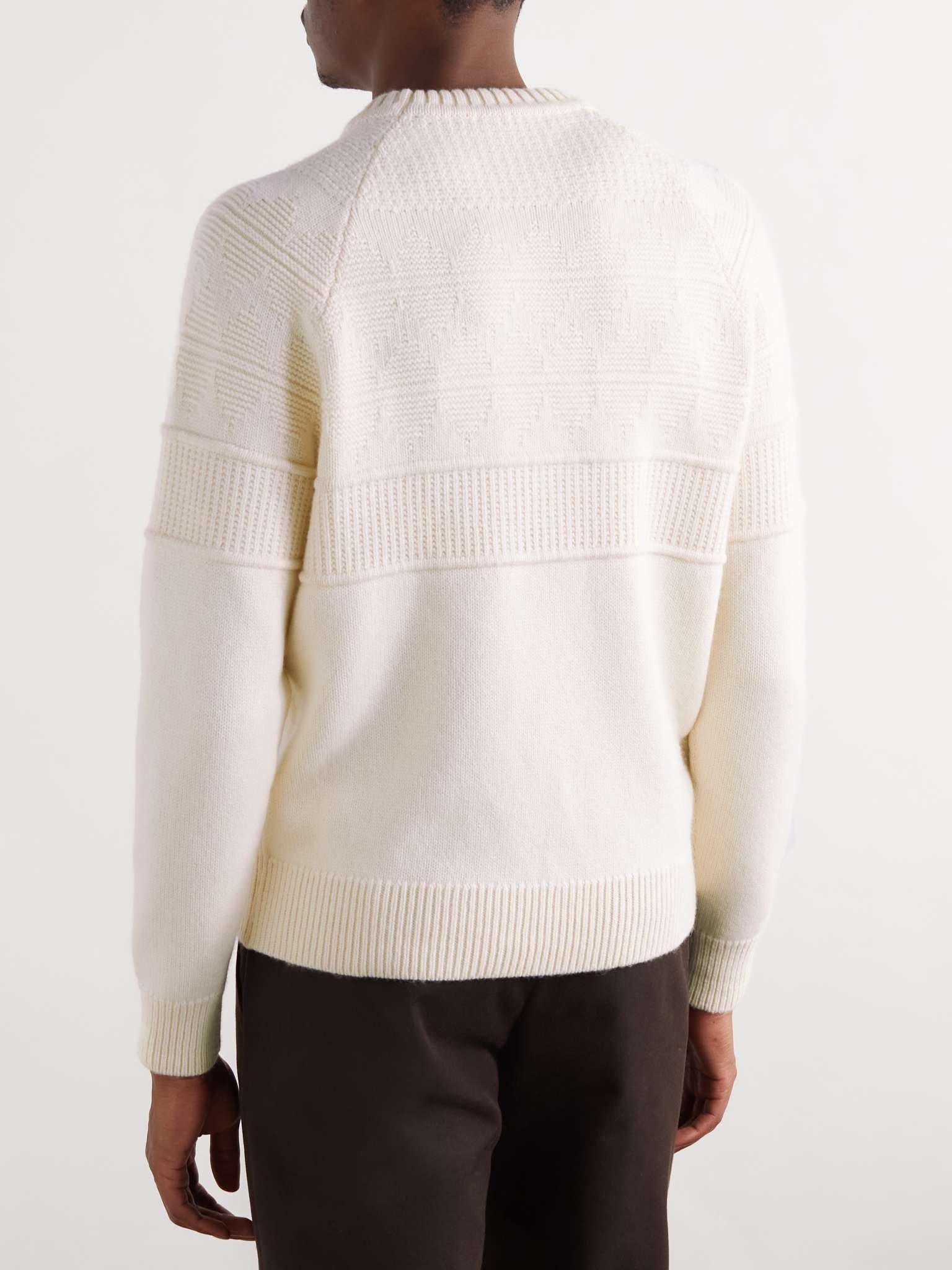 Knitted Cashmere Sweater - 4