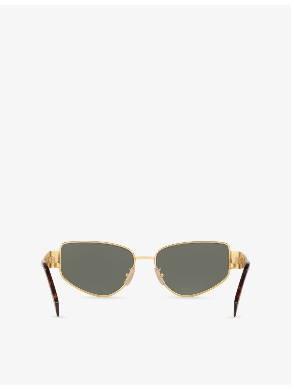 CL40293U Metaltriomphe Square-Frame Metal Sunglasses - 4