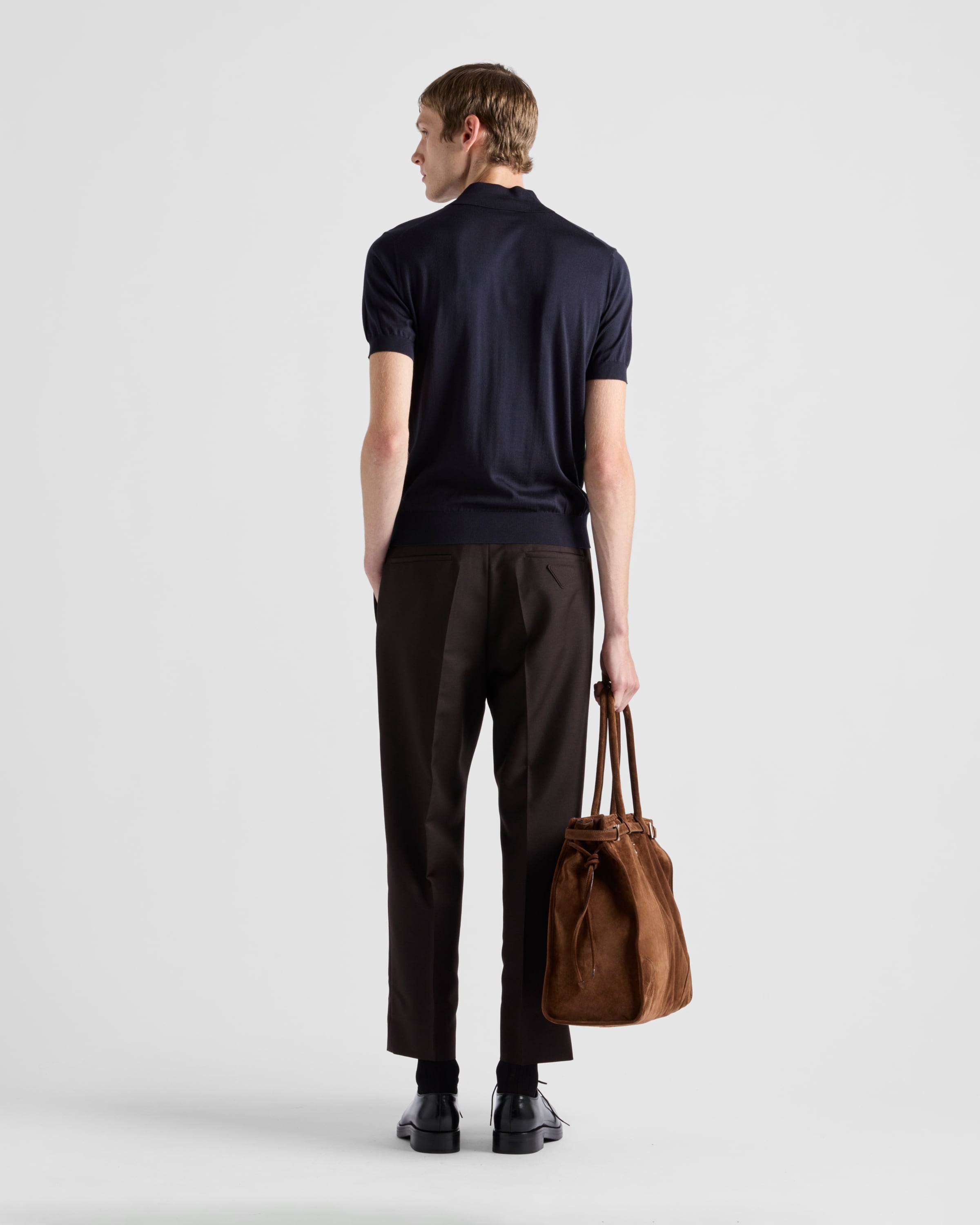 Silk polo shirt - 5