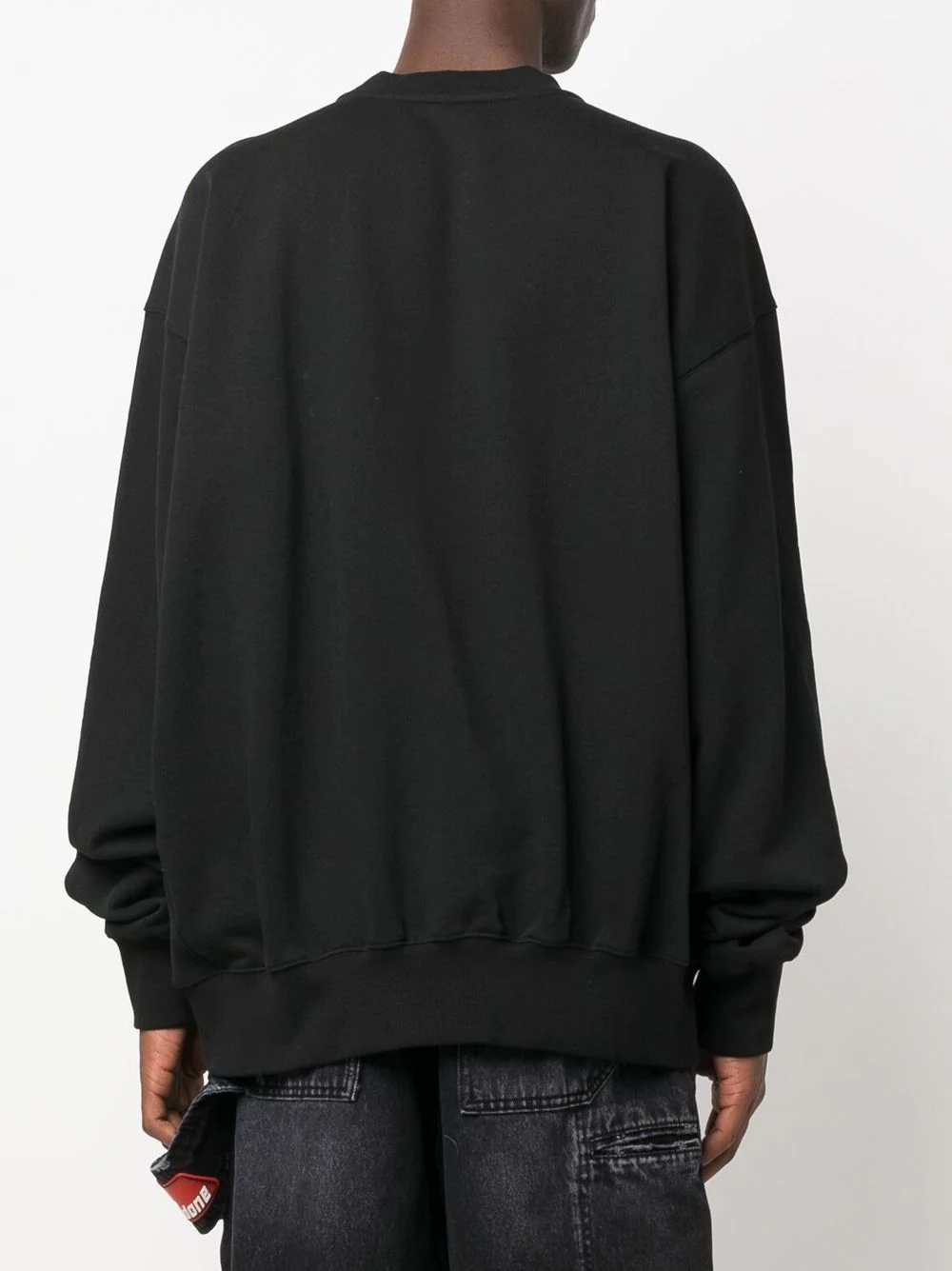 logo-print detail sweatshirt - 5