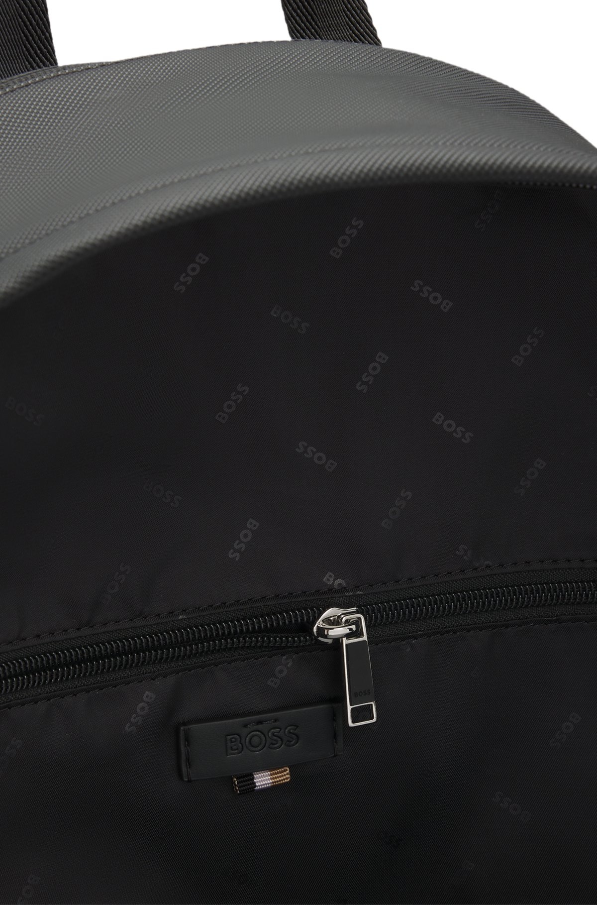 BACKPACK WITH SMOOTH AND STRUCTURED FINISHES - 4