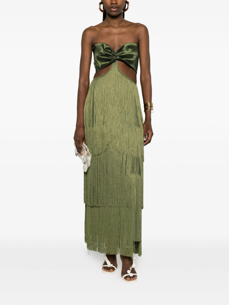 BLESS Bless Bow-detail Maxi Dress outlook