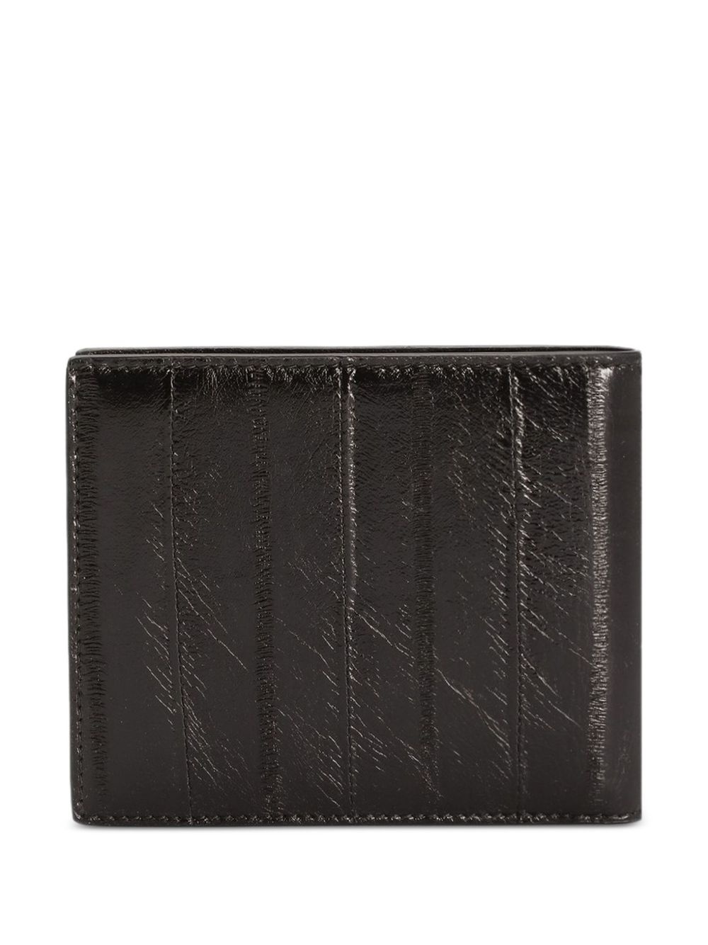 Eel crocodile-effect bifold wallet - 3