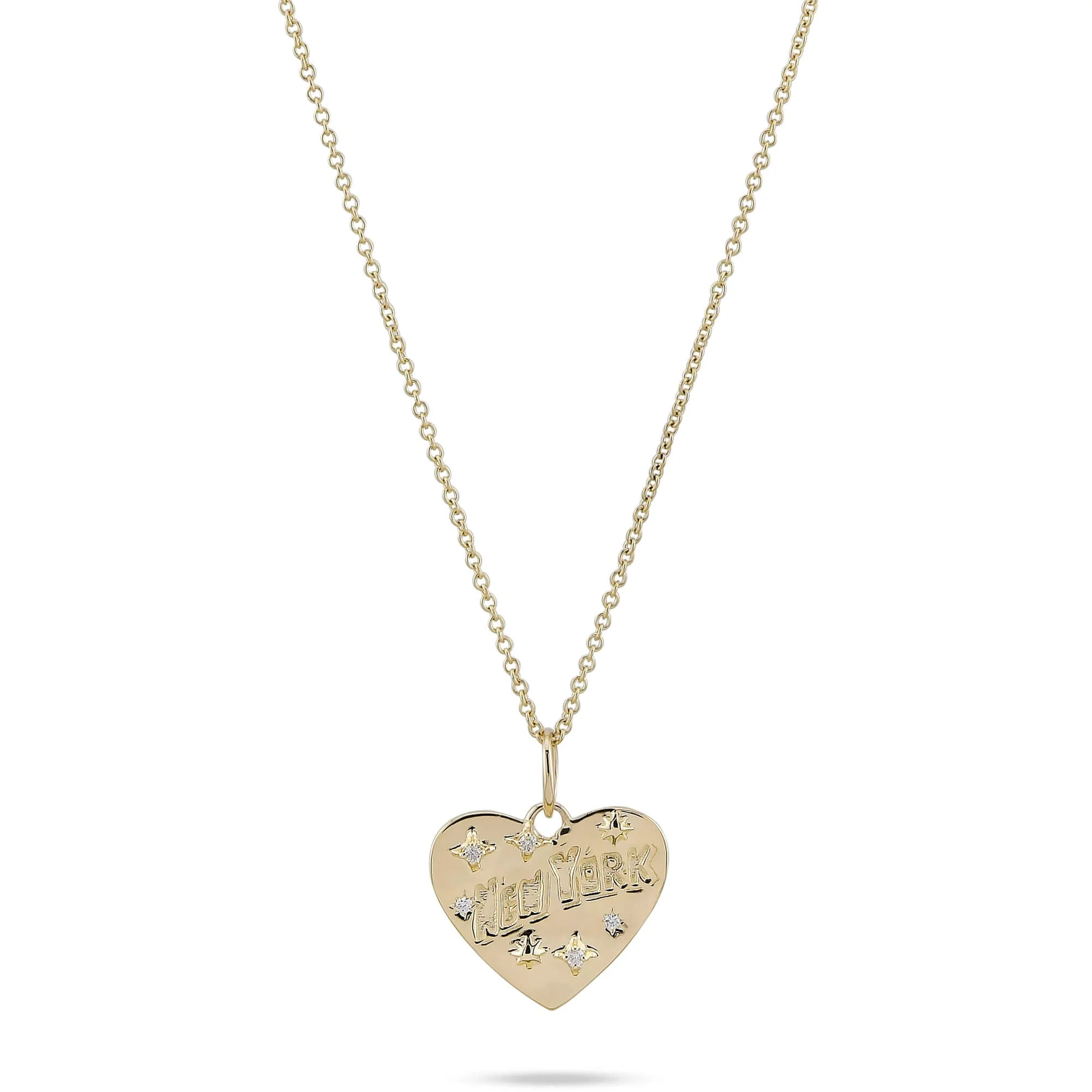 Love New York Diamond Necklace - 1
