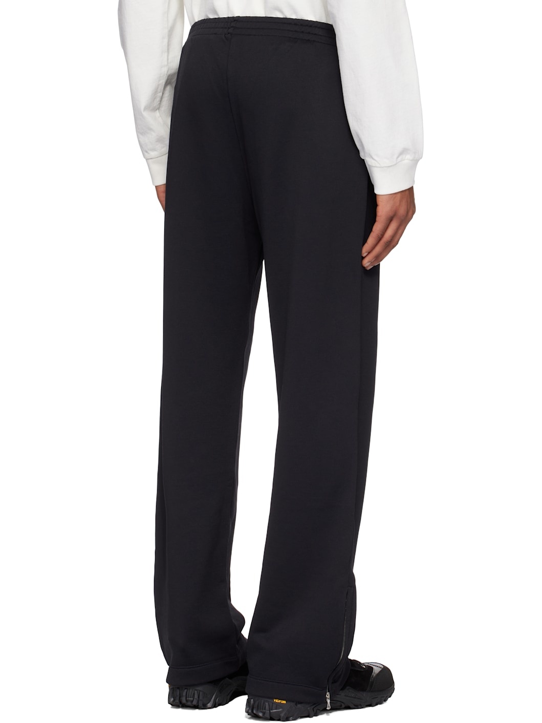 Black Track Sweatpants - 3