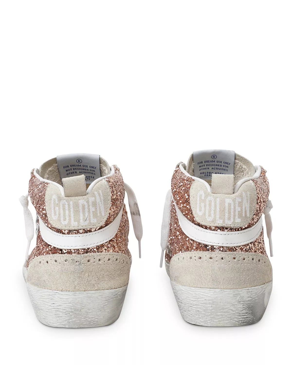 Women's Mid Star Glitter Mid Top Sneakers - 5