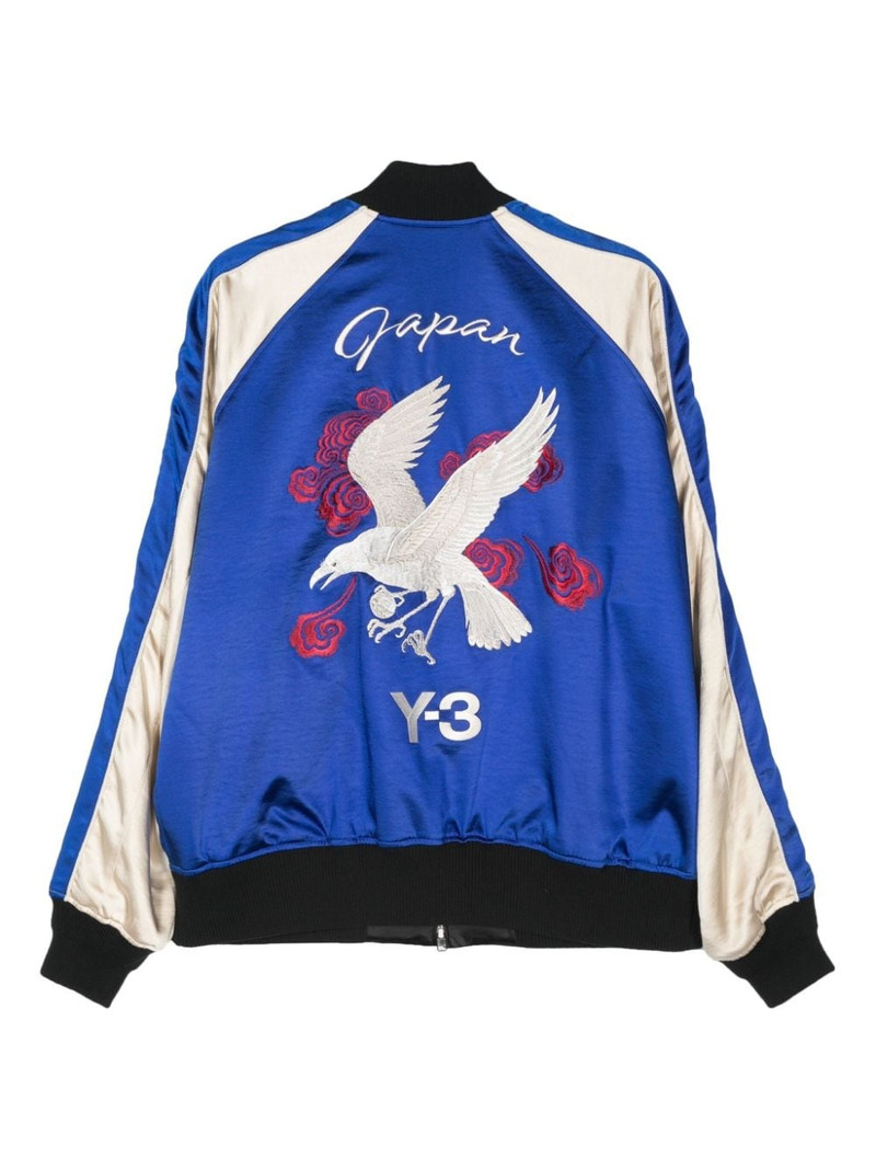 Y-3 x Japanese Football Association Souvenir bomber jacket outlook