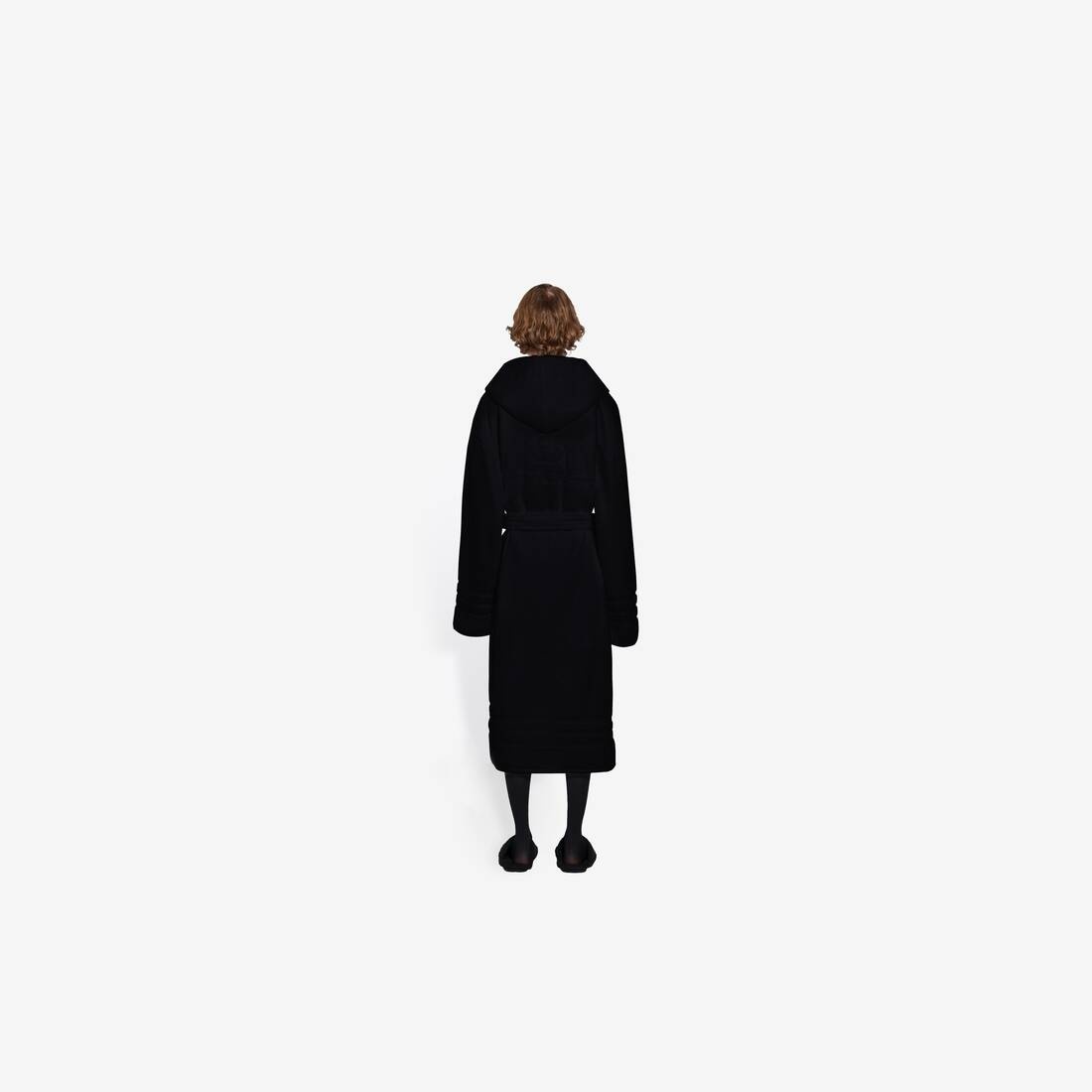 Women's Towel Resorts Coat in Black - 3