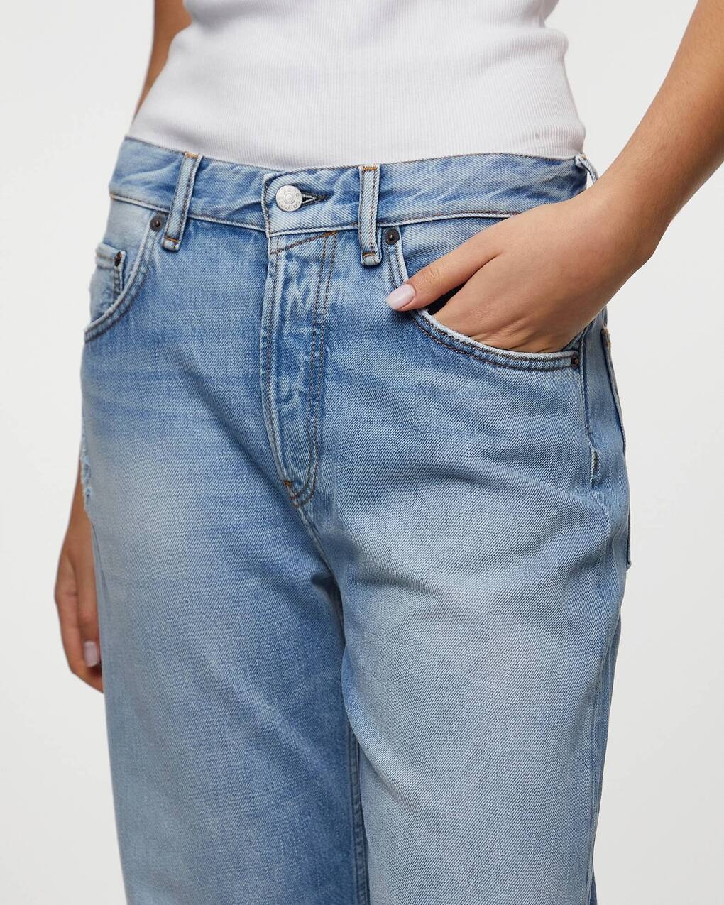 Jeans 2021 Light Blue Trash Light blue - 5