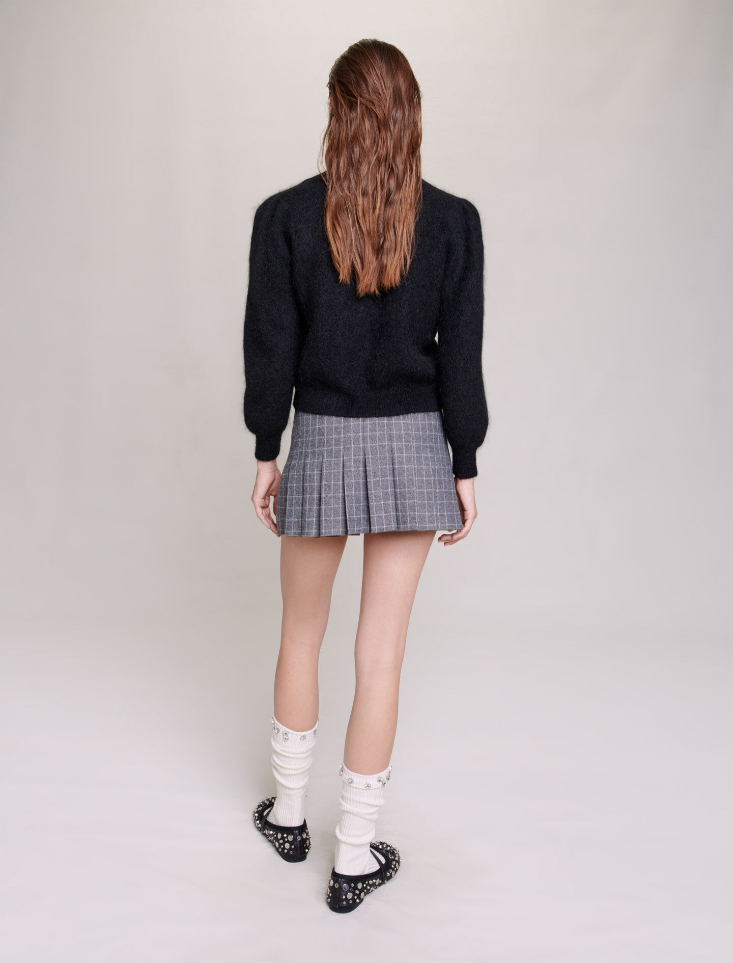 Wool and mohair cardigan - 5
