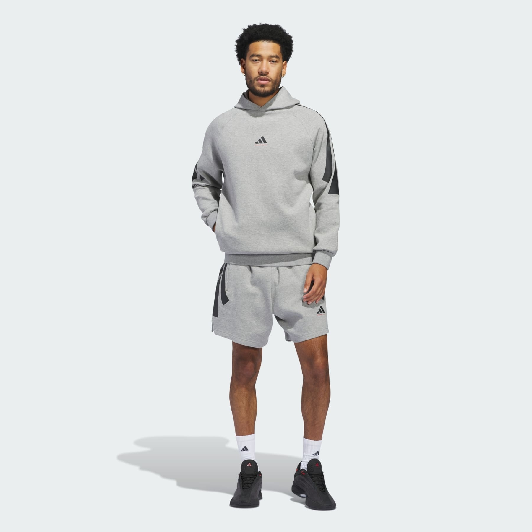adidas Basketball Spacer Shorts (Gender Neutral) - 6